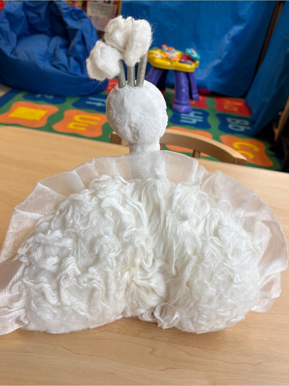 Jellycat Lola Wingaling white peacock Soft Decorative Pet Plush